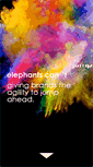 Mobile Screenshot of elephantscantjump.com